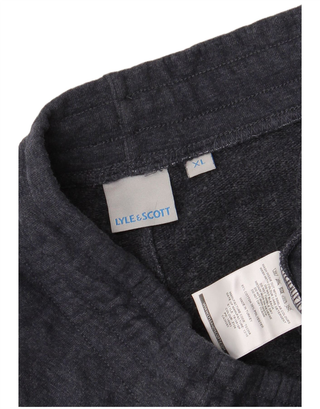 Lyle & Scott Pantalon de Survêtement Joggers XL Bleu Marine Coton Homme