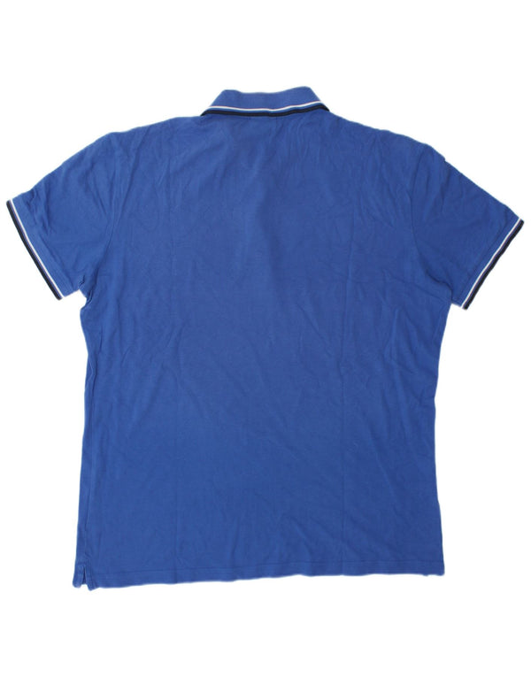 Diadora Polo Homme XL Bleu Coton
