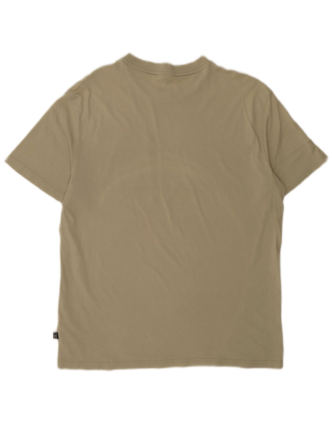Puma Tee-Shirt Graphic Homme Kaki Moyen Colourblock Cotton