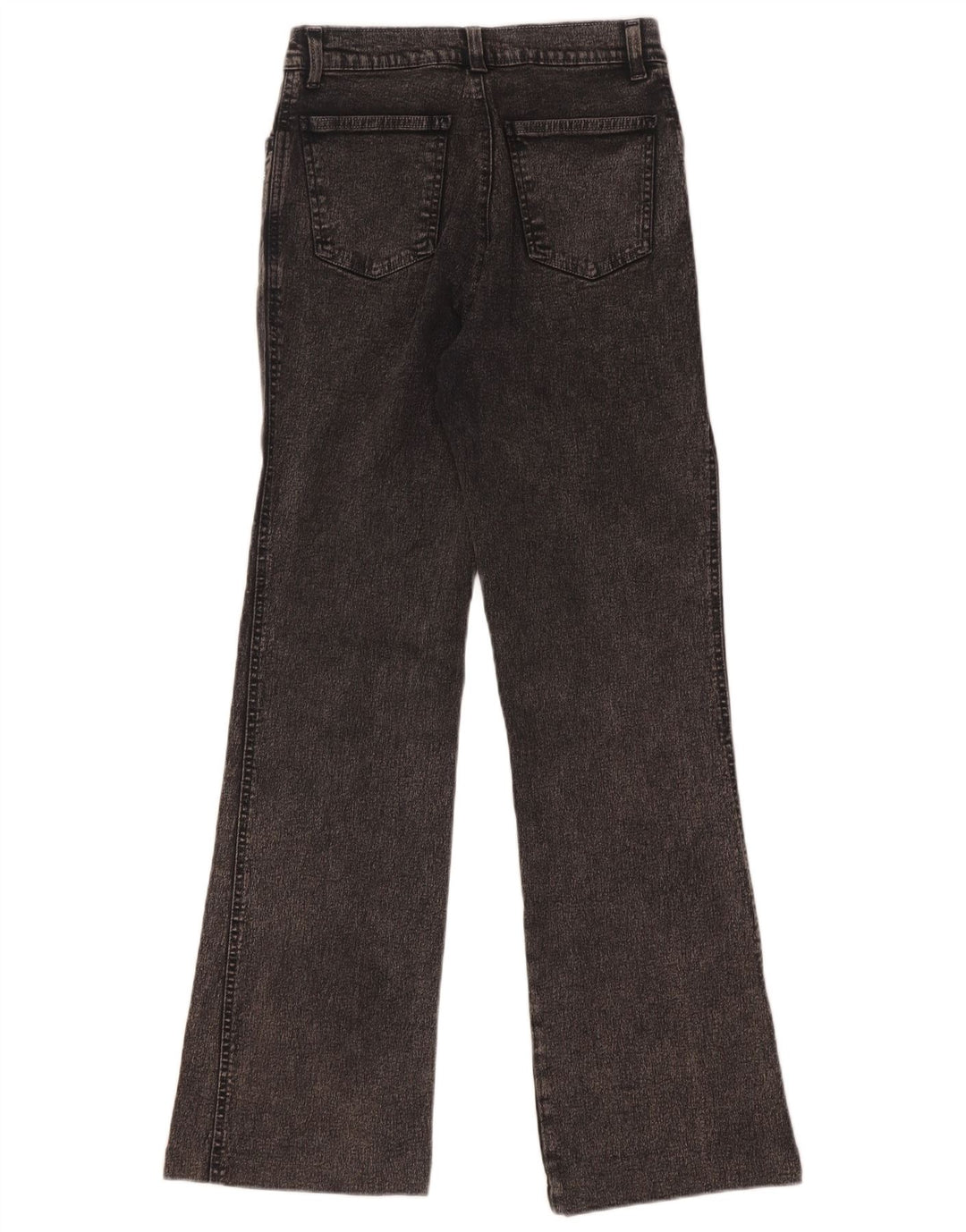 Bianca Maria Caselli Jean Bootcut Femme IT 42 Moyen W27 L30 Coton Noir