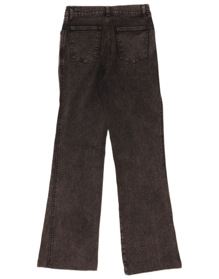 Bianca Maria Caselli Jean Bootcut Femme IT 42 Moyen W27 L30 Coton Noir