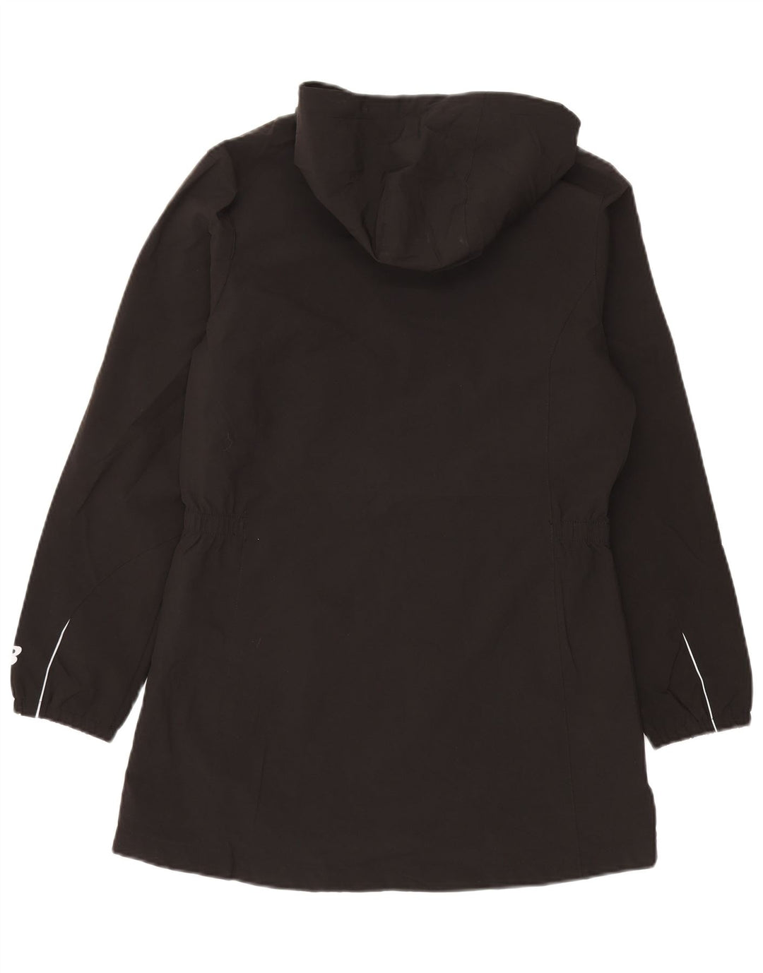 New Balance Imperméable à capuche pour femme UK 14 Medium Noir Polyester