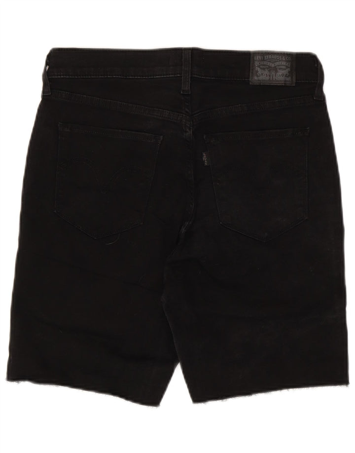 LEVI'S Short en Jean Classics Femme W29 Coton Noir Moyen