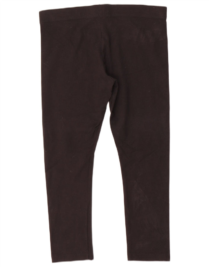 Dkny Leggings courts pour femme UK 14 Grand coton noir