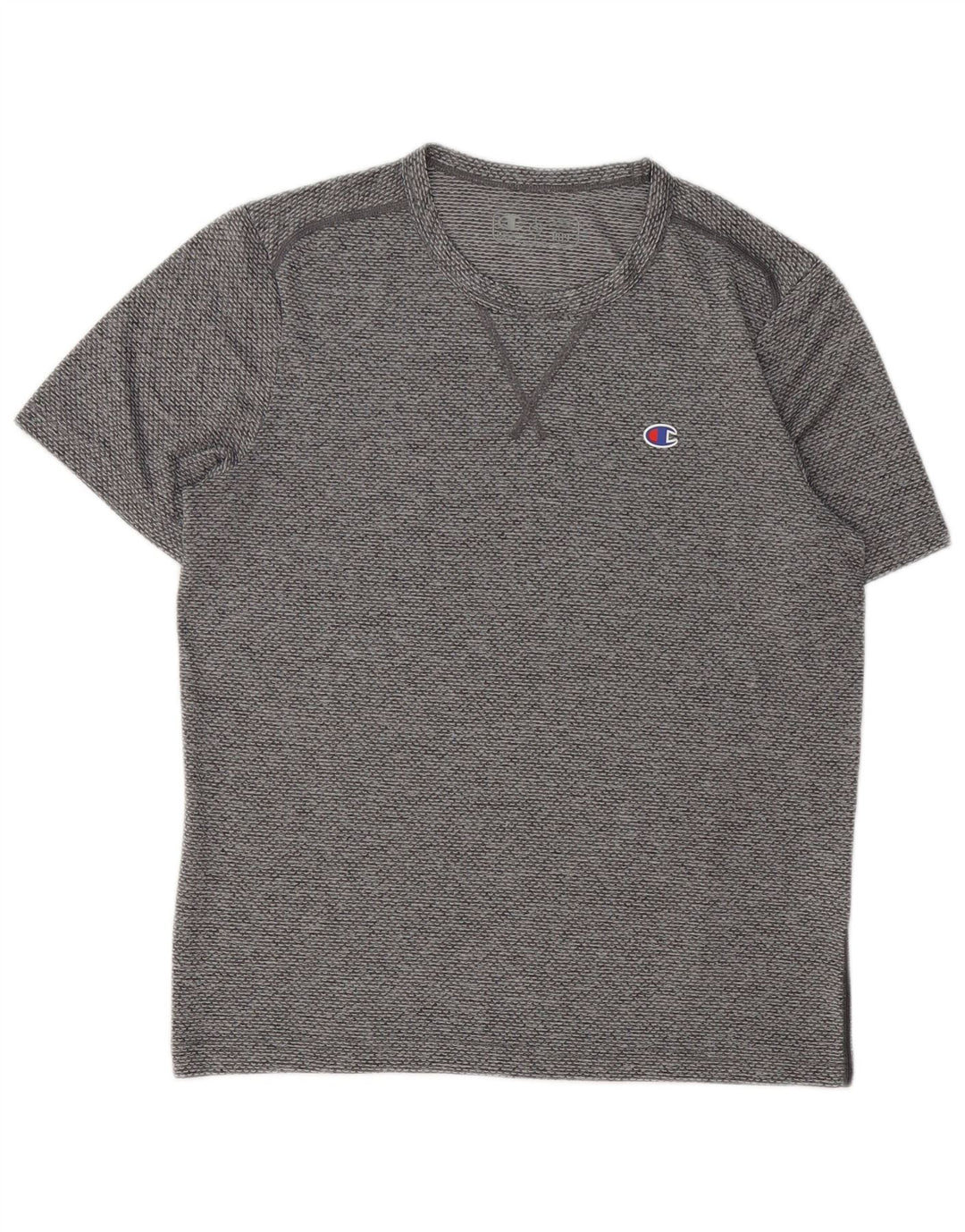 Champion T-Shirt Homme Petit Gris Moucheté Polyester