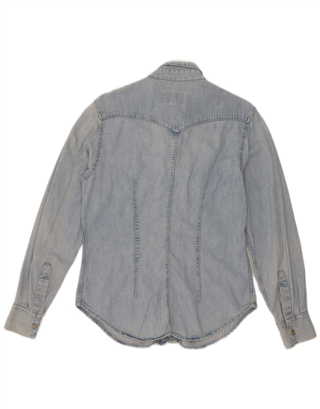 Chemise en jean pour femme Rifle UK 14 Coton bleu moyen