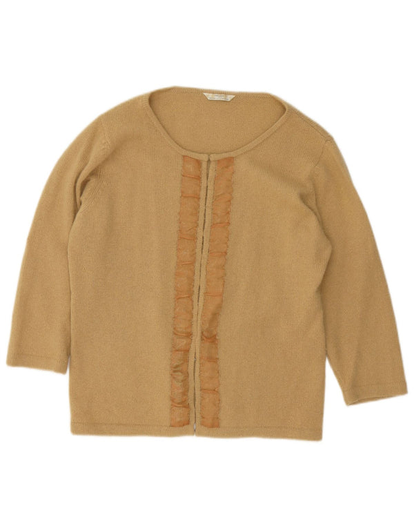 Marks & Spencer Pull col bateau pour femme UK 16 Large Beige