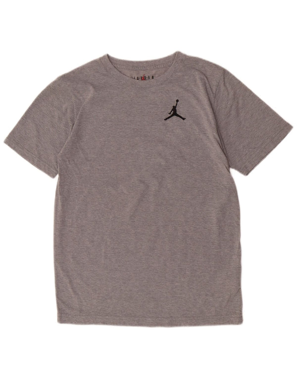 Jordan T-Shirt Garçon 13-14 ans XL Gris Moucheté Coton