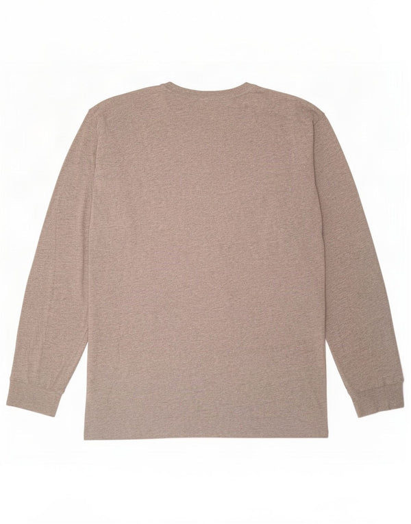 Vans Haut graphique coupe classique à manches longues pour homme en coton moucheté gris grand