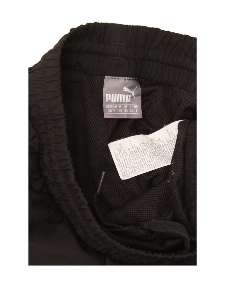 PUMA Womens Tracksuit Trousers Joggers UK 8 Small Black Polyester Vintage Puma and Second-Hand Puma from Messina Hembry 