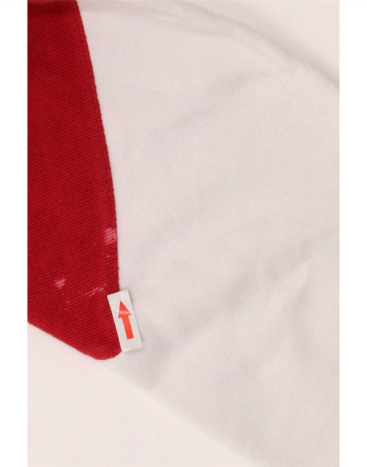 Champion Sweat-shirt pour homme en coton color block blanc moyen