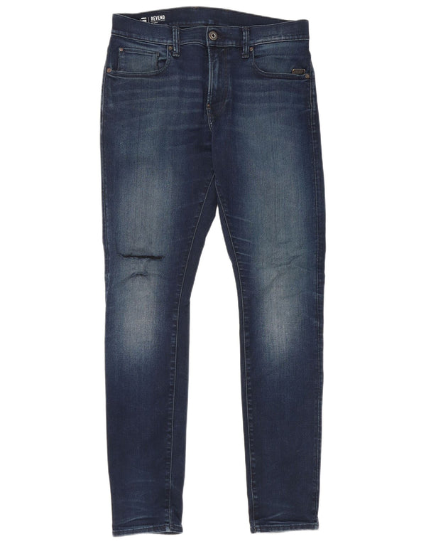 G-Star Jean skinny Revend vieilli W33 L34 en coton bleu marine pour homme