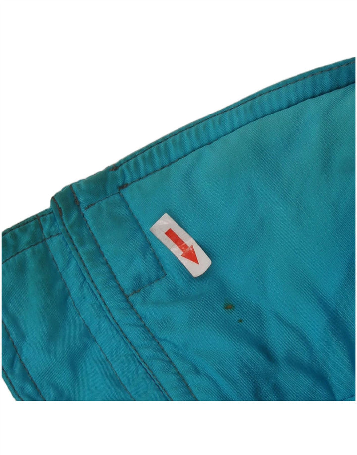 COLMAR Veste de ski à capuche coupe ample pour homme IT 44 XS Bleu Colourblock
