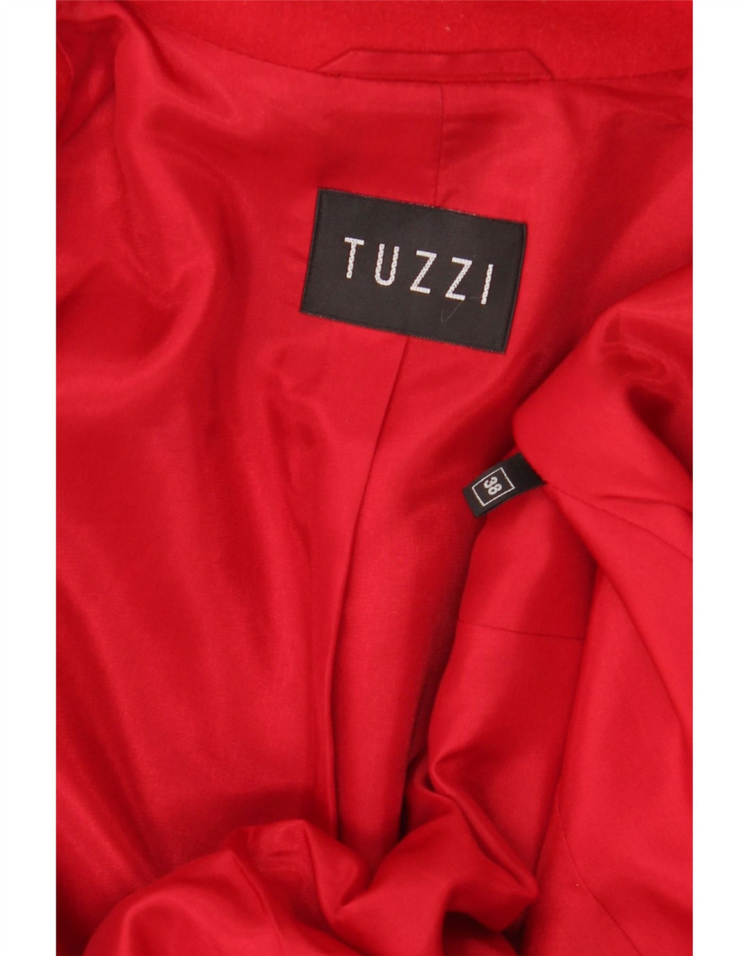 TUZZI Veste Blazer Femme EU 38 Rouge Moyen