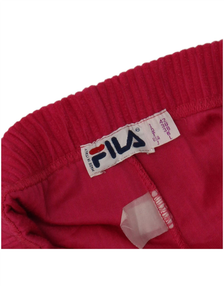 FILA Legging Femme IT 42 Rose Moyen