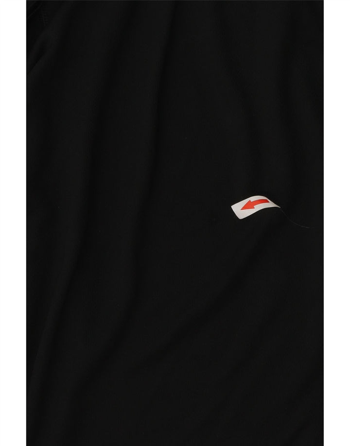 Nike Hommes Dri Fit T-Shirt Haut Large Noir Polyester