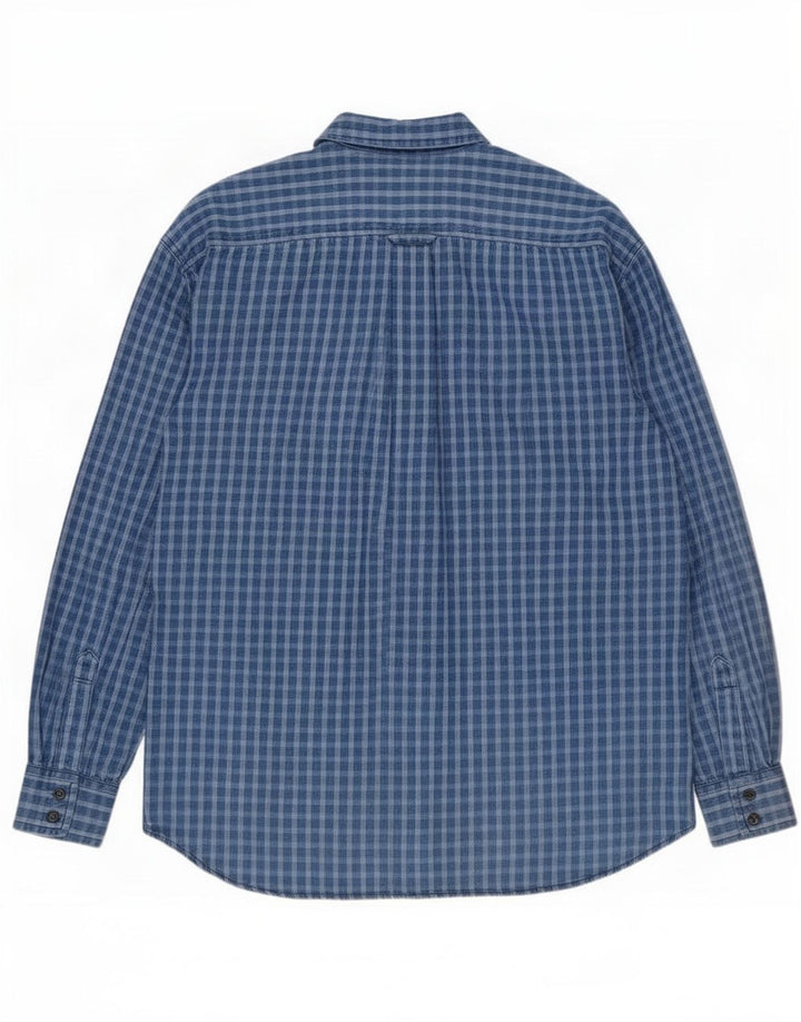 Lee Chemise Homme XL Bleu Carreaux Coton