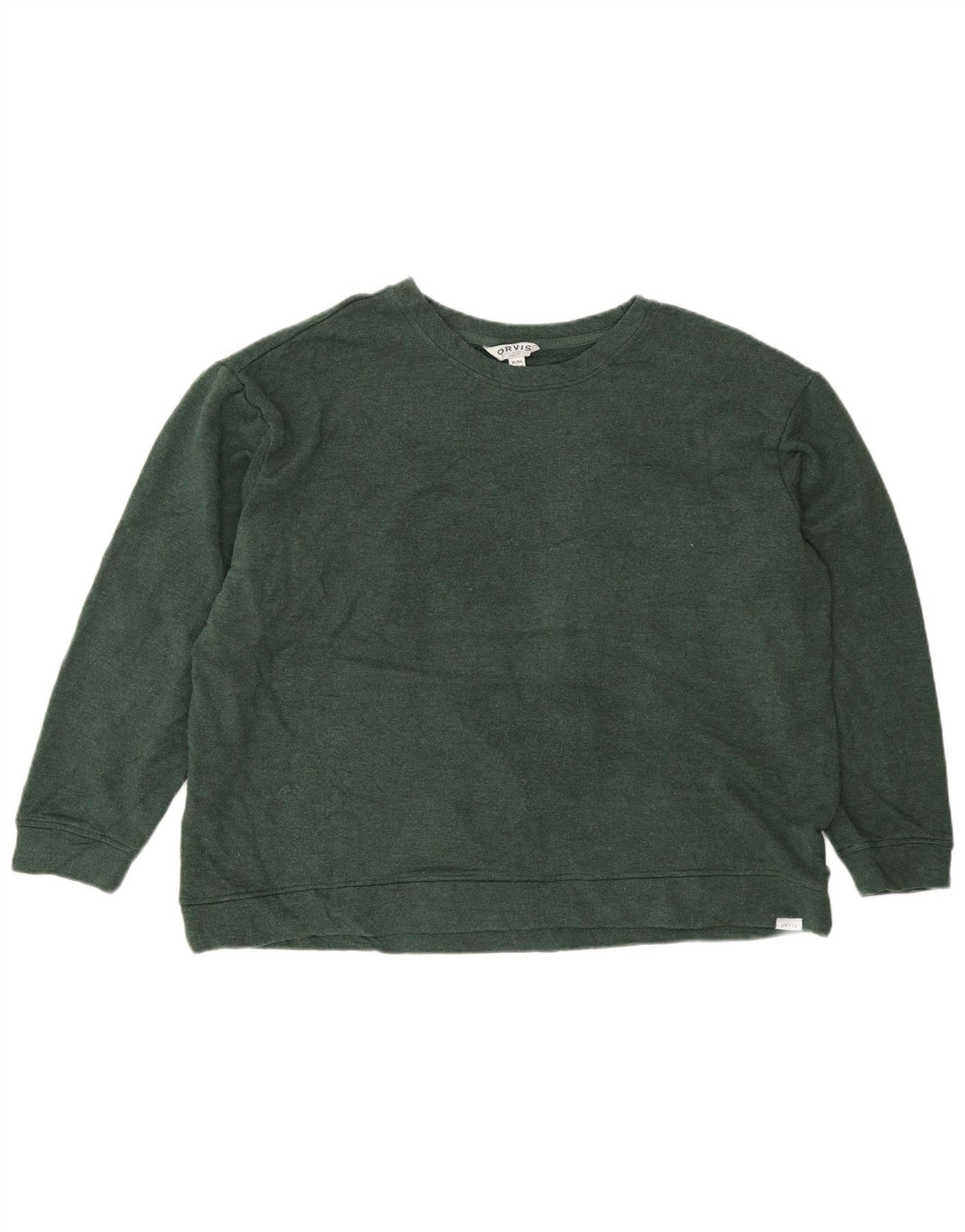 ORVIS Sweat-shirt surdimensionné pour femme UK 18 XL Vert