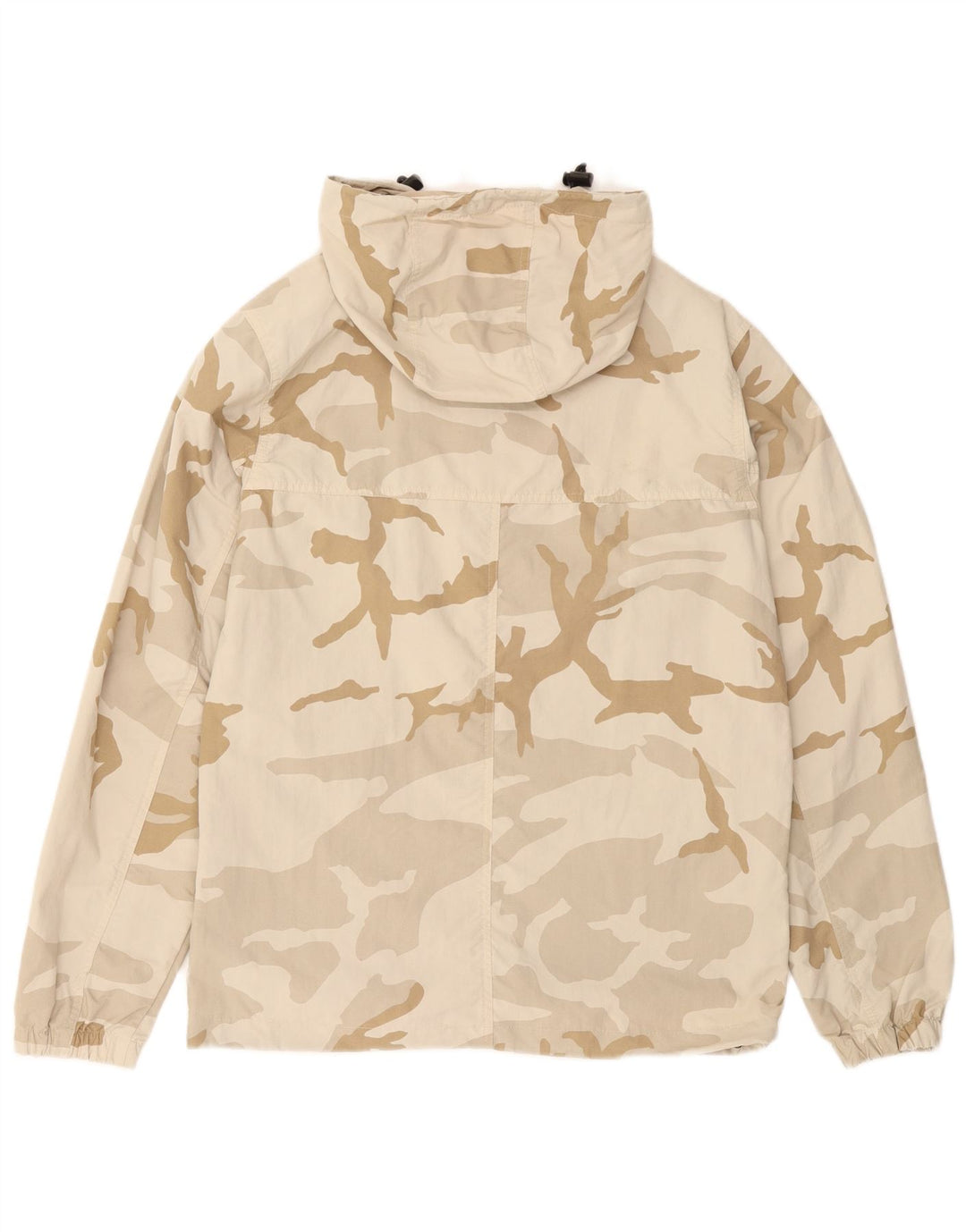 CARHARTT Veste Anorak à capuche pour homme UK 38 Medium Beige Camouflage Nylon