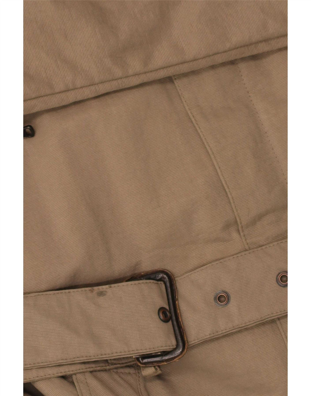 Trussardi Jeans Trench Homme IT 50 Large Kaki