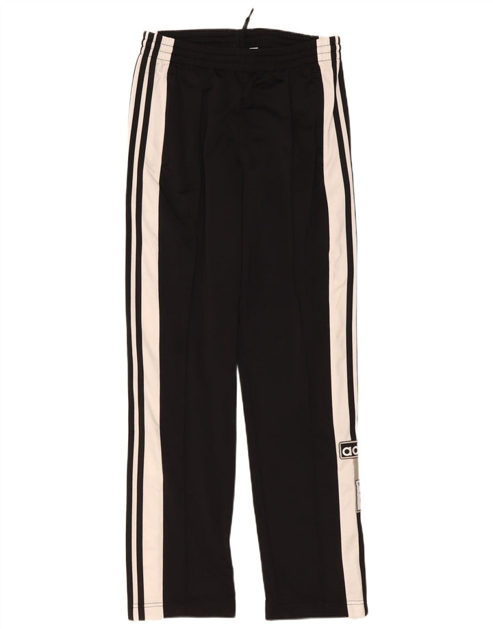 Adidas Pantalon de survêtement graphique pour homme Small Noir Colorblock Polyester