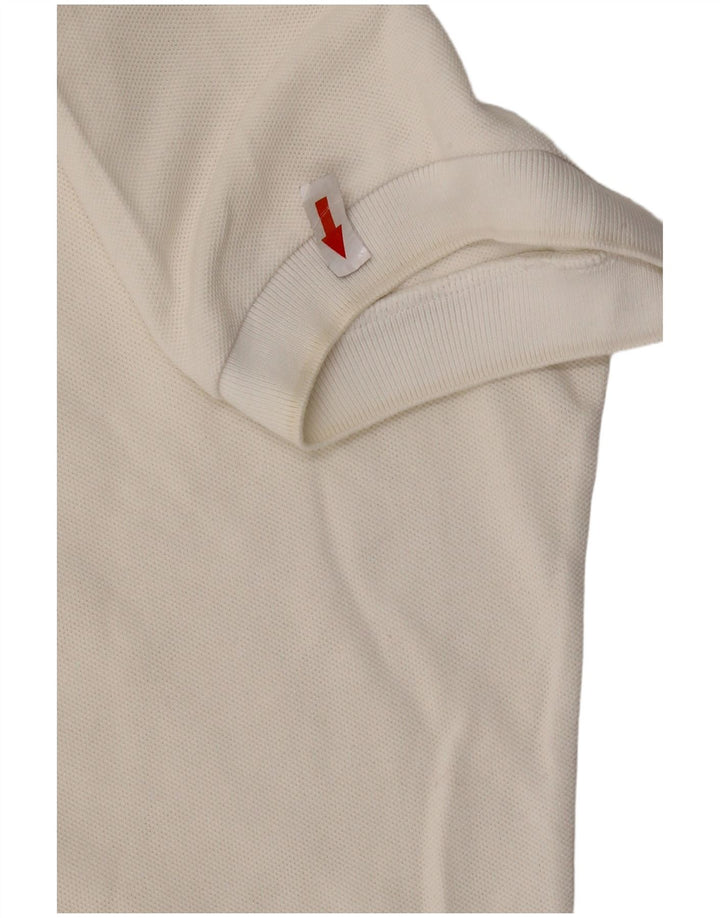 Lacoste Polo Femme Taille 46 XL Coton Blanc