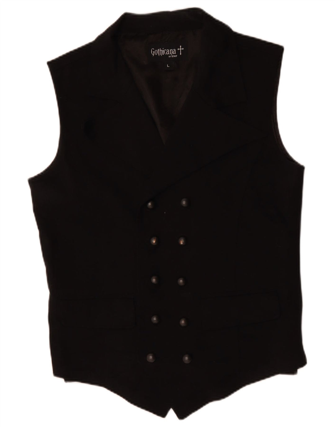 GOTHICANA BY EMP Gilet Homme Grand Noir Polyester