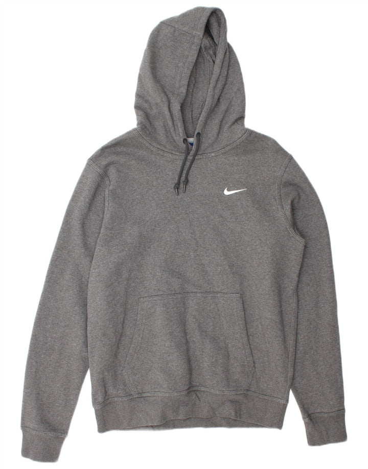 Nike Pull à capuche en coton gris moyen pour homme