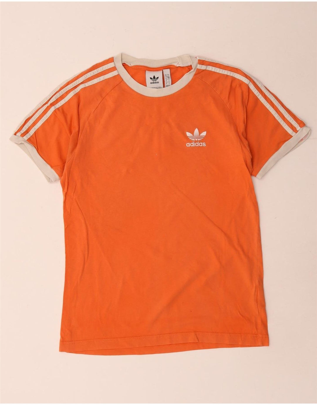 Adidas T-Shirt Homme Haut Petit Orange Coton
