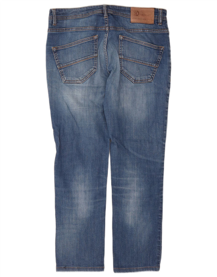 Dack's Jean slim court pour femme IT 48 XL W32 L26 Bleu Coton