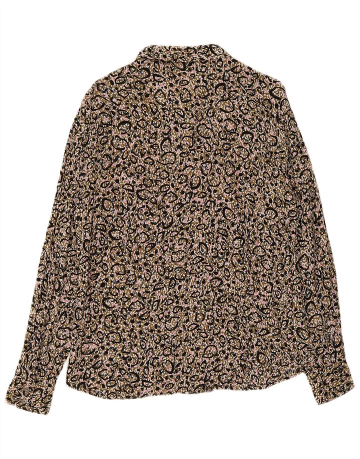 Garcia Chemise à motif abstrait pour femme UK 10 Petite Viscose multicolore