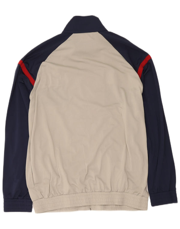 Kappa Veste de survêtement coupe régulière pour homme 3XL Gris Colorblock Sports