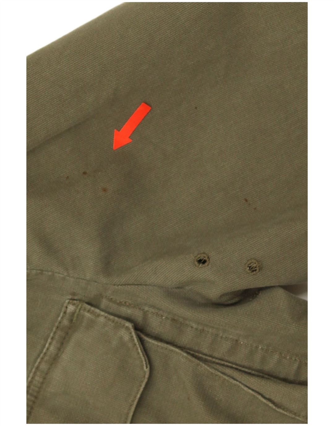 veste militaire homme vintage UK 38 Kaki moyen