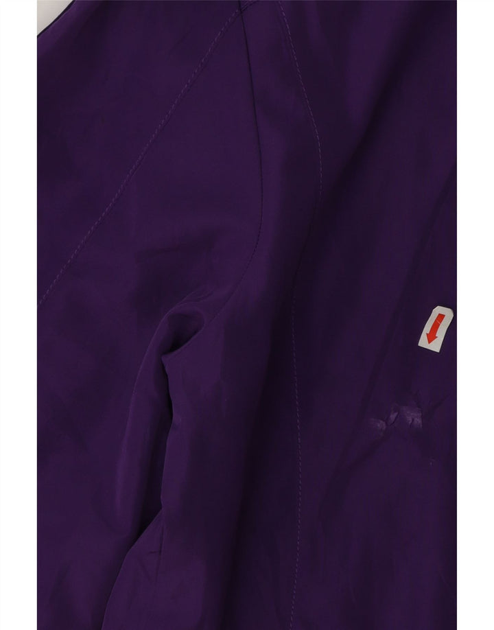 Adidas Veste de pluie pour femme UK 14 Large Violet Polyester