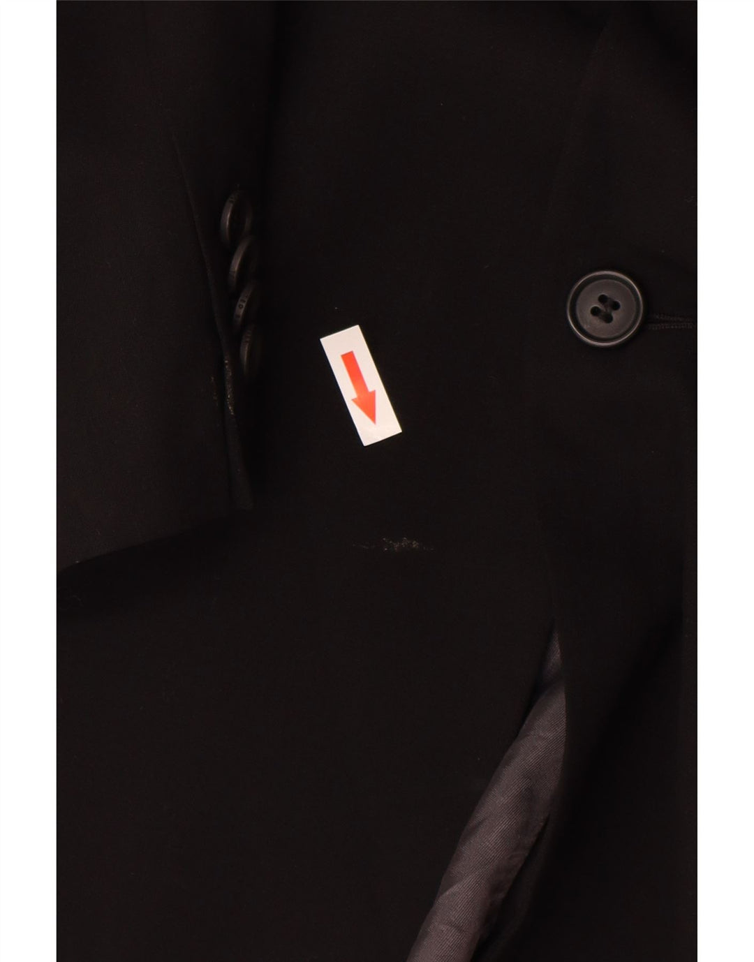 Ted Baker Veste blazer à 3 boutons pour homme US 42 XL Noir Laine vierge