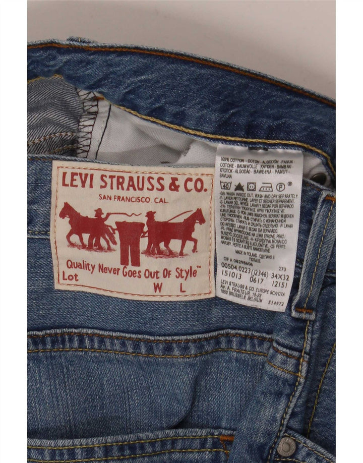 Levi's Jean Droit Homme W34 L32 Bleu Coton