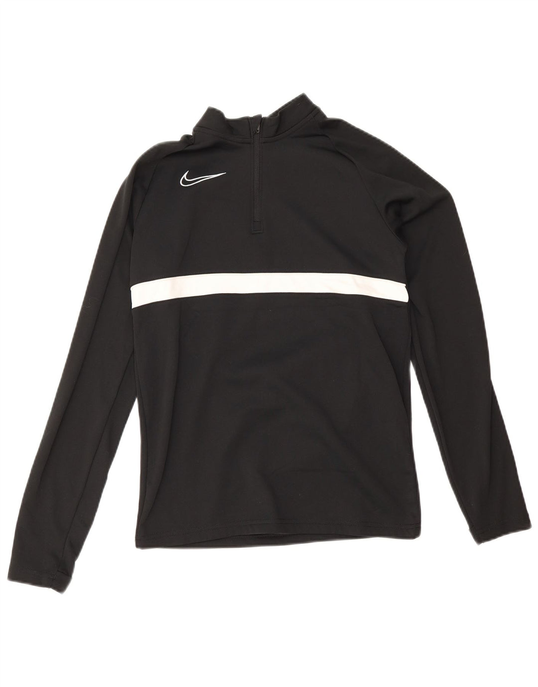 Nike Haut de survêtement Dri Fit pour garçon 12-13 ans Noir Taille L