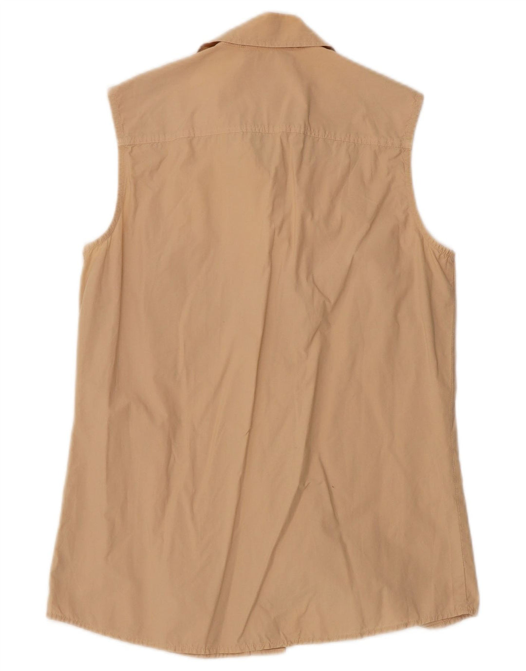 Max Mara Chemise sans manches Weekend pour femme UK 10 Petit coton beige
