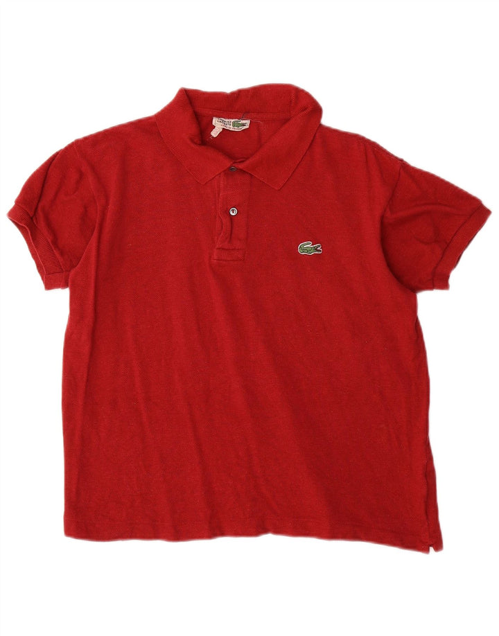 Lacoste Polo Homme Taille 2 XS Rouge Coton