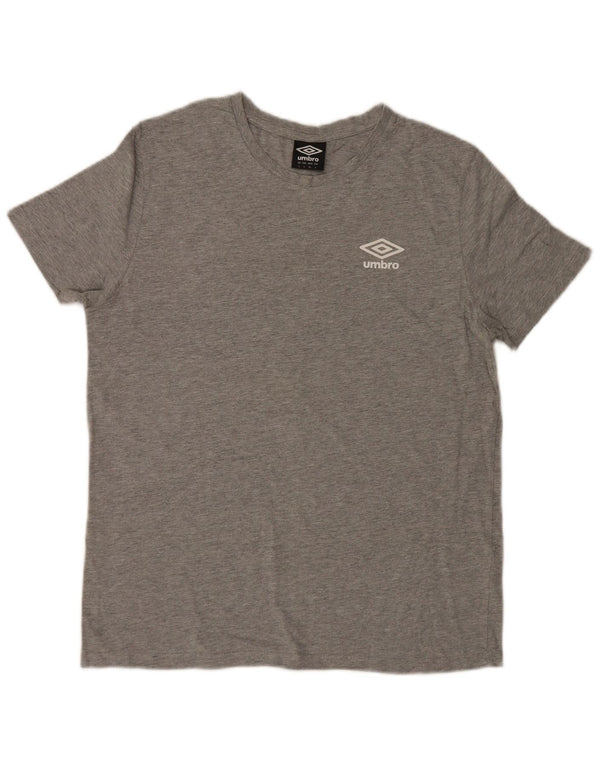 Umbro T-Shirt Homme Gris Large Coton
