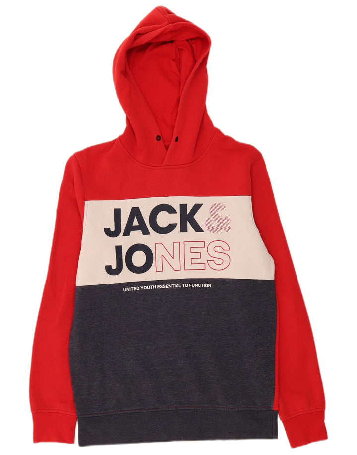 Jack & Jones Pull à Capuche Graphique Homme Multicolore Colourblock