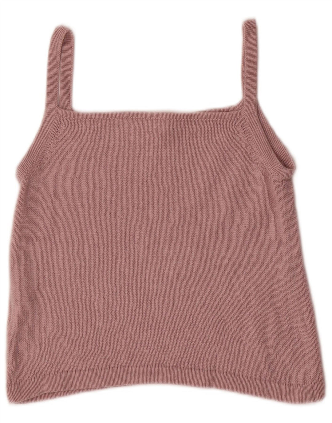 Marella Womens Crop Cami Top UK 12 Soie Rose Moyen