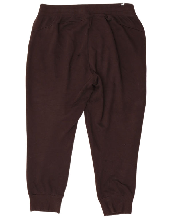 Puma Pantalon de survêtement pour femme Joggers UK 18 XL Noir Coton