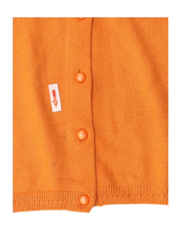 Marks & Spencer Pull cardigan surdimensionné pour femme UK 16 Large Orange
