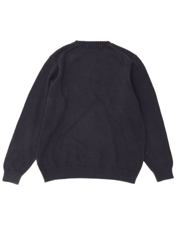 MARKS & SPENCER Pull à col rond pour homme UK 38/40 Bleu marine moyen