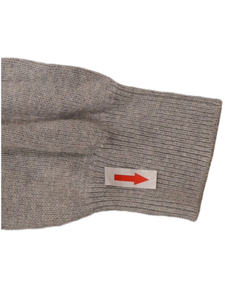 Marks & Spencer Pull Col Ras du Cou Homme Gris Moyen Coton