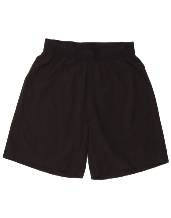 Champion Short de sport pour femme UK 12 Medium Noir Polyester