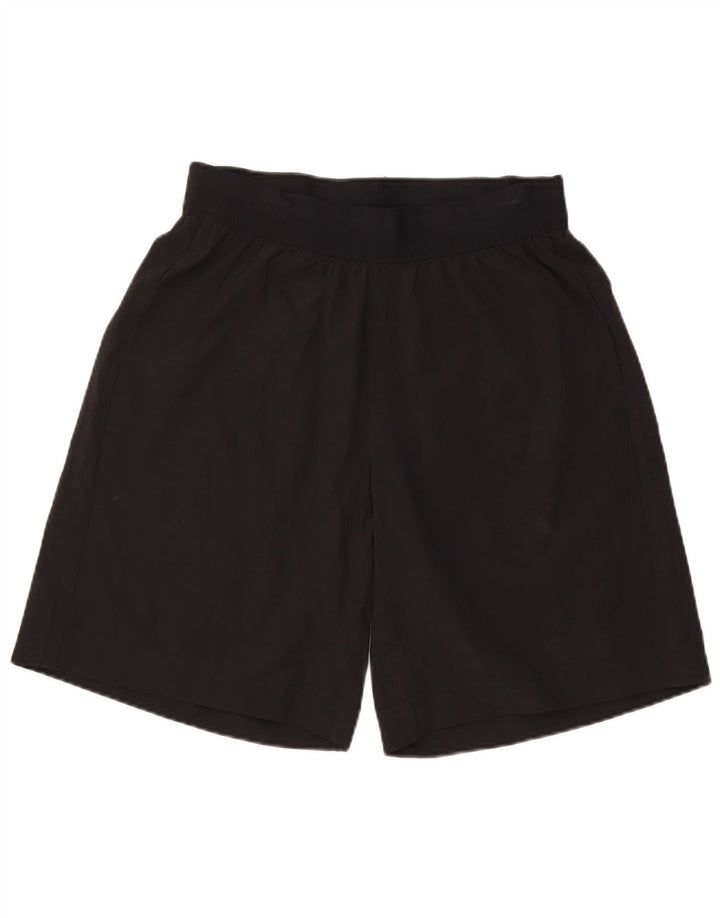 Champion Short de sport pour femme UK 12 Medium Noir Polyester