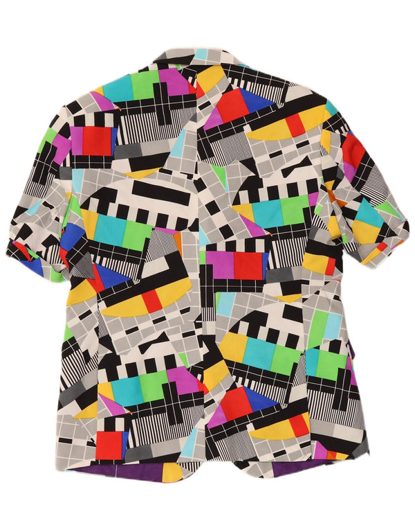 Opposuits Veste Blazer 2 Boutons Homme UK 46 3XL Multicolore Géométrique