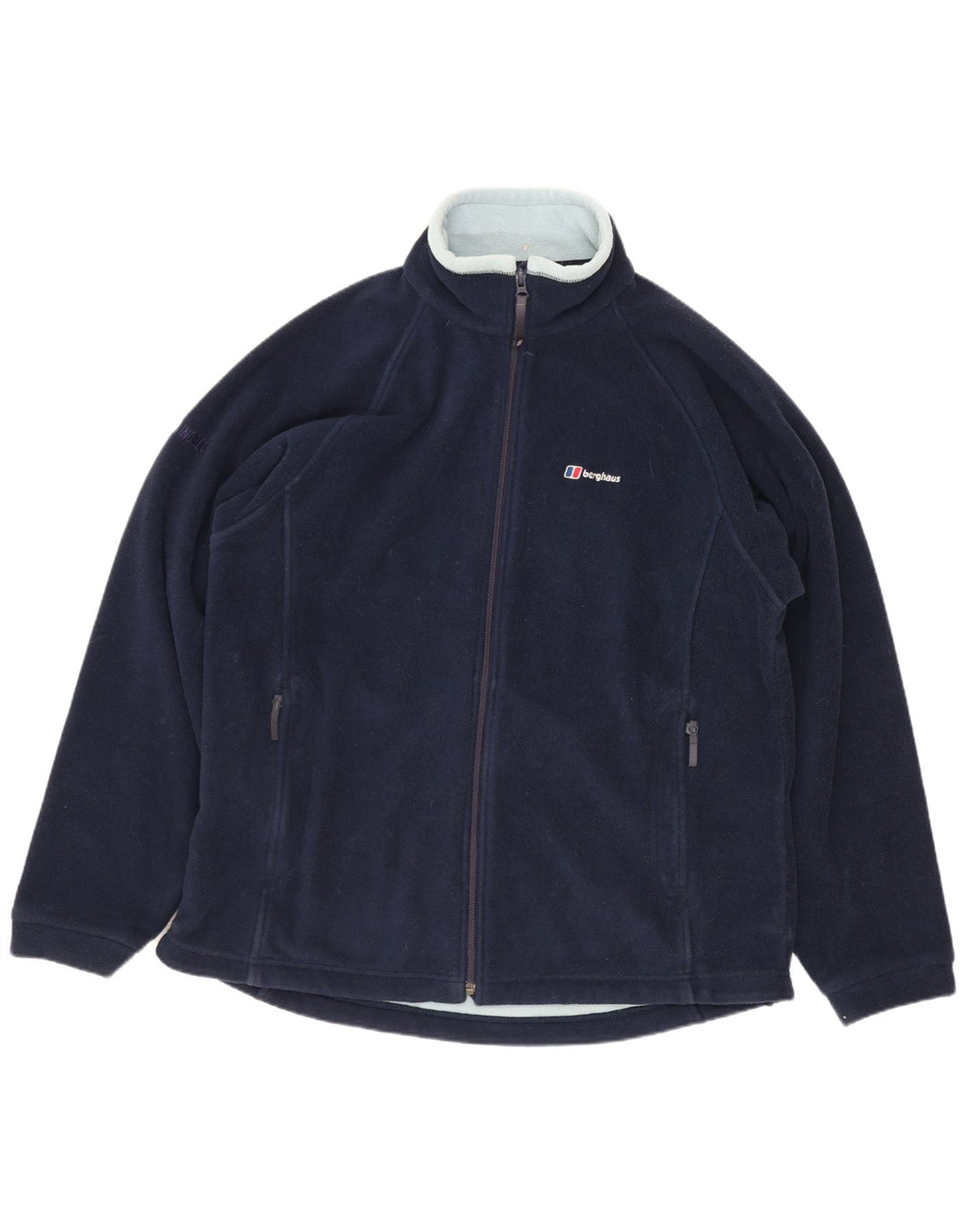 Berghaus Veste Polaire Femme UK 16 Large Bleu Marine Polyester